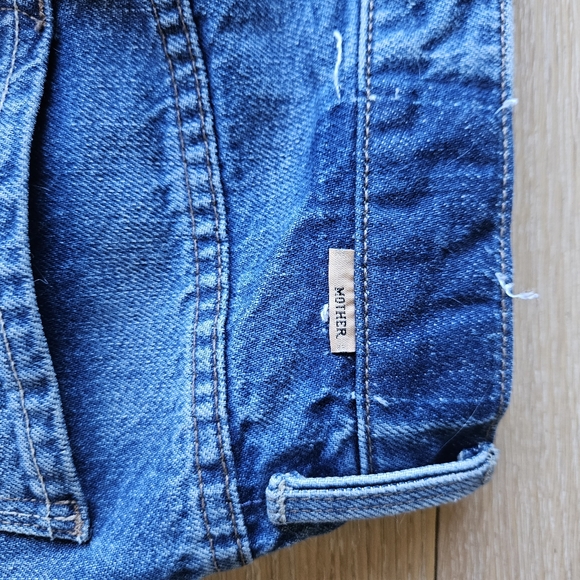 Mother Superior high waist tune up hover cuff jeans - Picture 9 of 10